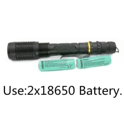 9000lm T6 L2 Led lampe de vélo de poche zoomable