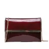 Elegant glossy leather bag set of 3 piecesSets