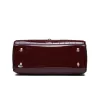 Elegant glossy leather bag set of 3 piecesSets