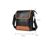 épaule en cuir véritable & sac de crossbody