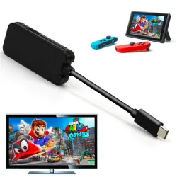 Nintendo Switch USB type C adaptateur chargeur dock USB 3.0 HD TV HDMI transfert de câble