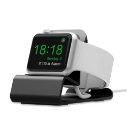 Station de charge en métal - support pour Apple Watch 5/4/3/2/1 - support