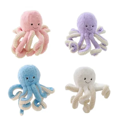 Octopus peluche 18cm