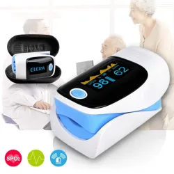 oximètre pouls numérique - mètre batteur cardiaque - avec écran LCD