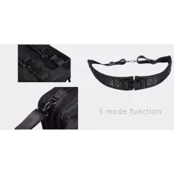 3 mode fonction sac à dos nylon étanche sac à bandoulière
