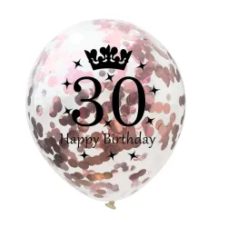 Anniversaire  anniversaire ballons en latex 12 pouces 5 pcs