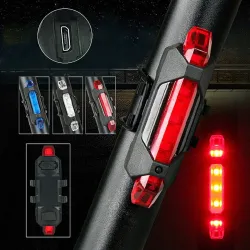 Éclairage de sécurité de vélo rechargeable USB
