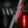 Éclairage de sécurité de vélo rechargeable USB
