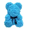 Ours rose - ours en roses infinies - 40 cm
