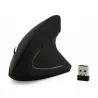2.4G 800/1200/1600DPI souris verticale optique sans fil ergonomique et kit de pad