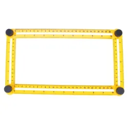 Multi-angle measuring foldable rulerHand tools