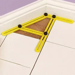Multi-angle measuring foldable rulerHand tools