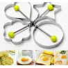 Formeuse de moisissure en acier inoxydable pour oeufs frits & crêpes