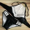 Ensemble de bikini en dentelle avec poussée