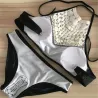 Ensemble de bikini en dentelle avec poussée