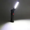 Torche LED COB - rechargeable USB - avec crochet suspendu