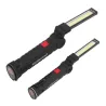 Torche LED COB - rechargeable USB - avec crochet suspendu