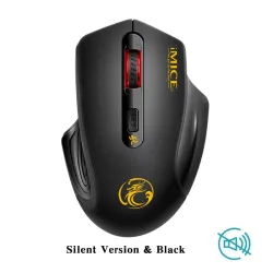 souris optique sans fil 2.4GHz USB 3.0 2000DPI réglable