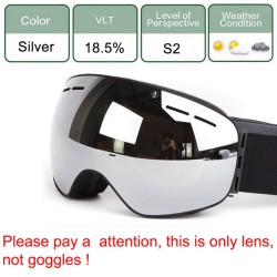 Ski - Snowboard Goggles - Double couche - Anti-glare - Anti-fog