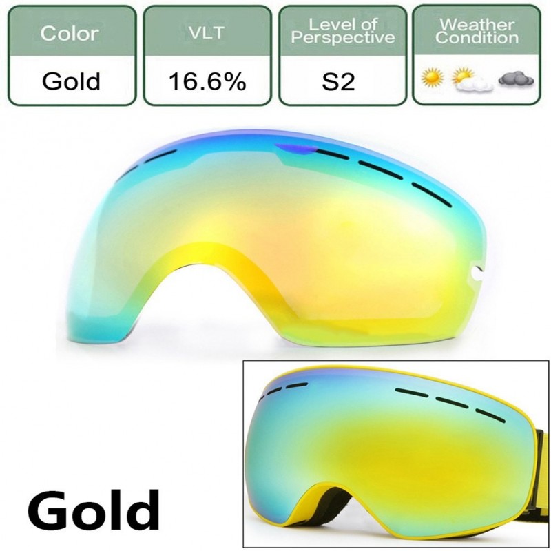 Ski - Snowboard Goggles - Double couche - Anti-glare - Anti-fog