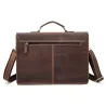 Sac en cuir véritable pour hommes