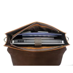 Sac en cuir véritable pour hommes
