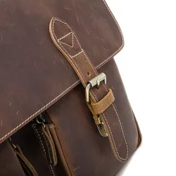 Sac en cuir véritable pour hommes