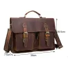 Sac en cuir véritable pour hommes