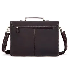Sac en cuir véritable pour hommes