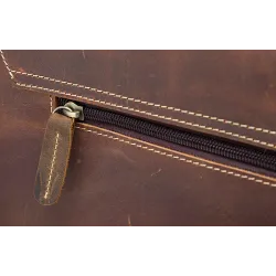 Sac en cuir véritable pour hommes