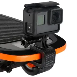 Skateboard moto guidon - support de serrage rotatif - support de support pour GoPro Hero Action