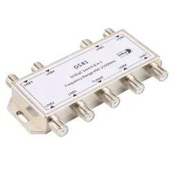 8 en 1 - signal satellite - commutateur DiSEqC