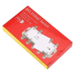 8 en 1 - signal satellite - commutateur DiSEqC