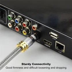 Toslink EMK - premium - digital optical audio cable - OD8.0mm Spdif gold connector - 1m - 2m - 3m - 5mCables