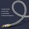 Toslink EMK - premium - digital optical audio cable - OD8.0mm Spdif gold connector - 1m - 2m - 3m - 5mCables