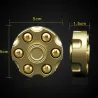 Fidget spinner - hand spinner - gun bullets