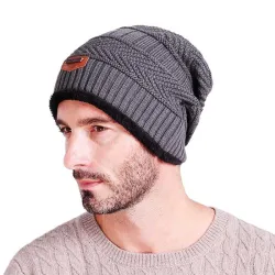 Chapeau chaud d'hiver - coton