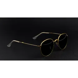 Retro - foldable - oval sunglasses - unisexSunglasses