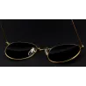Retro - foldable - oval sunglasses - unisexSunglasses