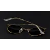 Retro - foldable - oval sunglasses - unisexSunglasses
