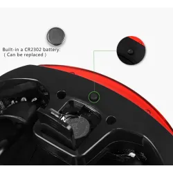 Selle de vélo avec éclairage d'avertissement