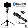 Autocollant Bluetooth Tripod avec bouton d'obturation pour smartphone