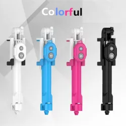Autocollant Bluetooth Tripod avec bouton d'obturation pour smartphone