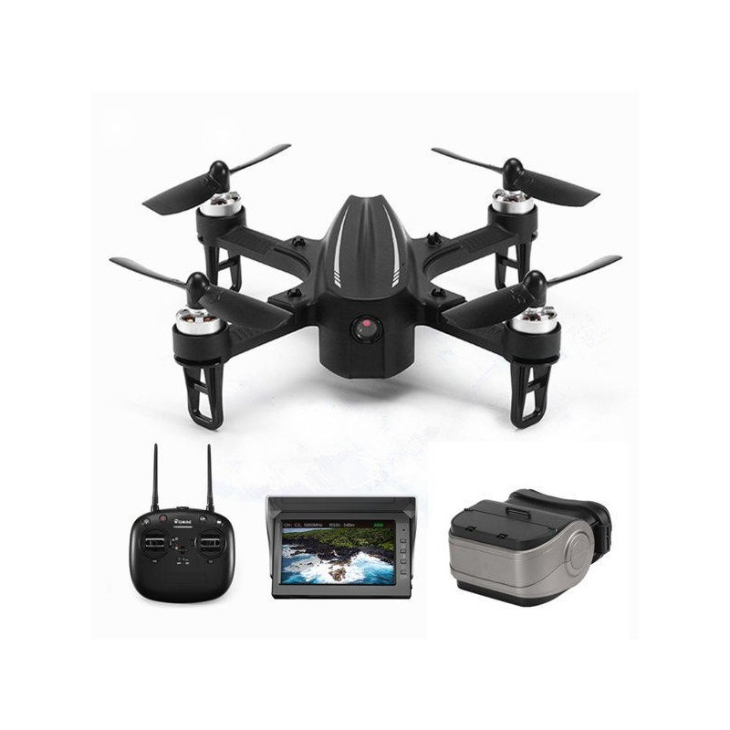 Chaqueine EX2mini Brushless 5.8G FPV - RC Drone Quadcopter RTF - Avec caméra + Moniteur FPV + Verres - Mode 2 (Throttle gauche)