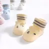 Dessin de caricature - chaussettes de bébé
