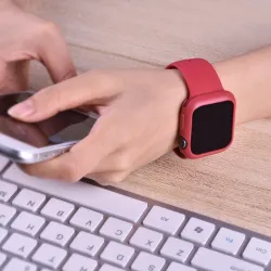 Soft Silicone Case - pour Apple Watch 42mm - 38mm - 40mm - 44mm