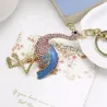 Crystal Flamingo - KeychainKeyrings