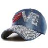 Crystal Love & lips - baseball cap - unisexe