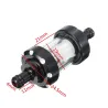 Universal 1/4''' 6mm - filtre en verre moto