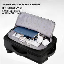 Anti-theft waterproof travel backpack - 15.6" inch Laptop bag with USB chargingBackpacks